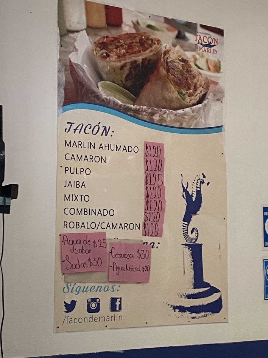 Tacon De Marlin Menu Photo 2