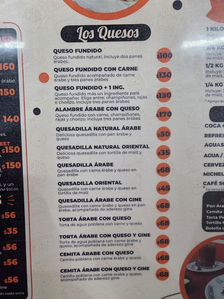 Tacos Árabes Camarones Menu Photo 4