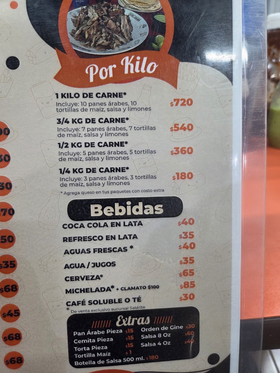 Tacos Árabes Camarones Menu Photo 6