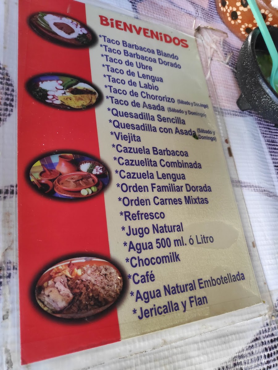 Tacos De Barbacoa El Viejito E Hijos Menu Photo 2
