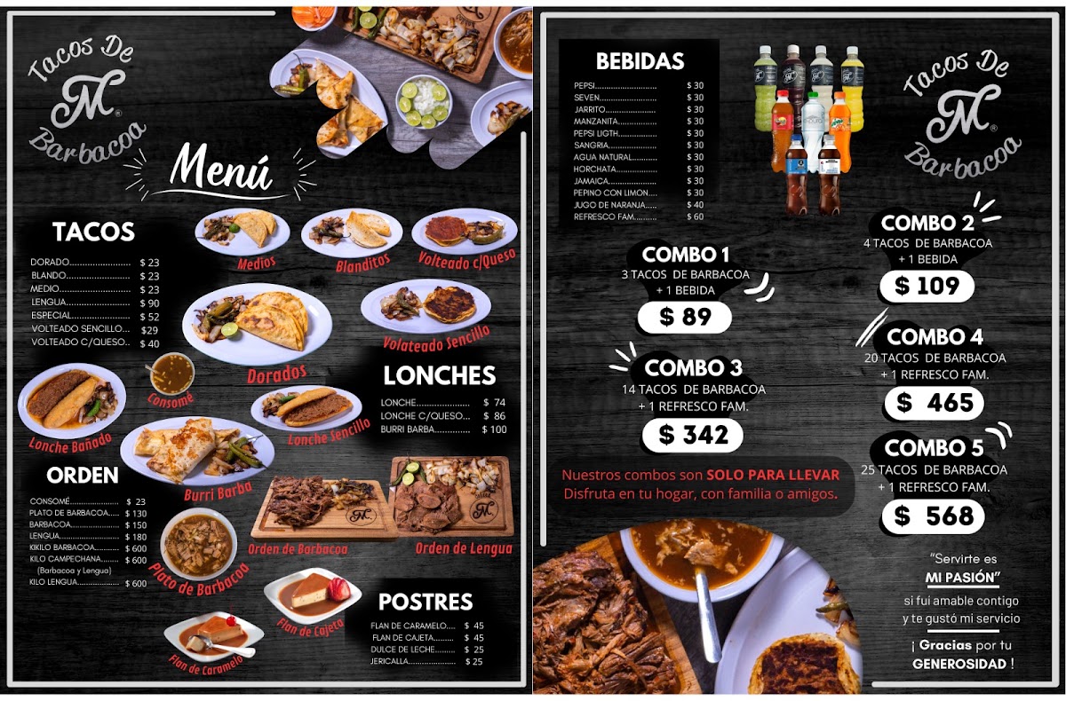 Tacos De Barbacoa Mc - La Calma Menu Photo 2