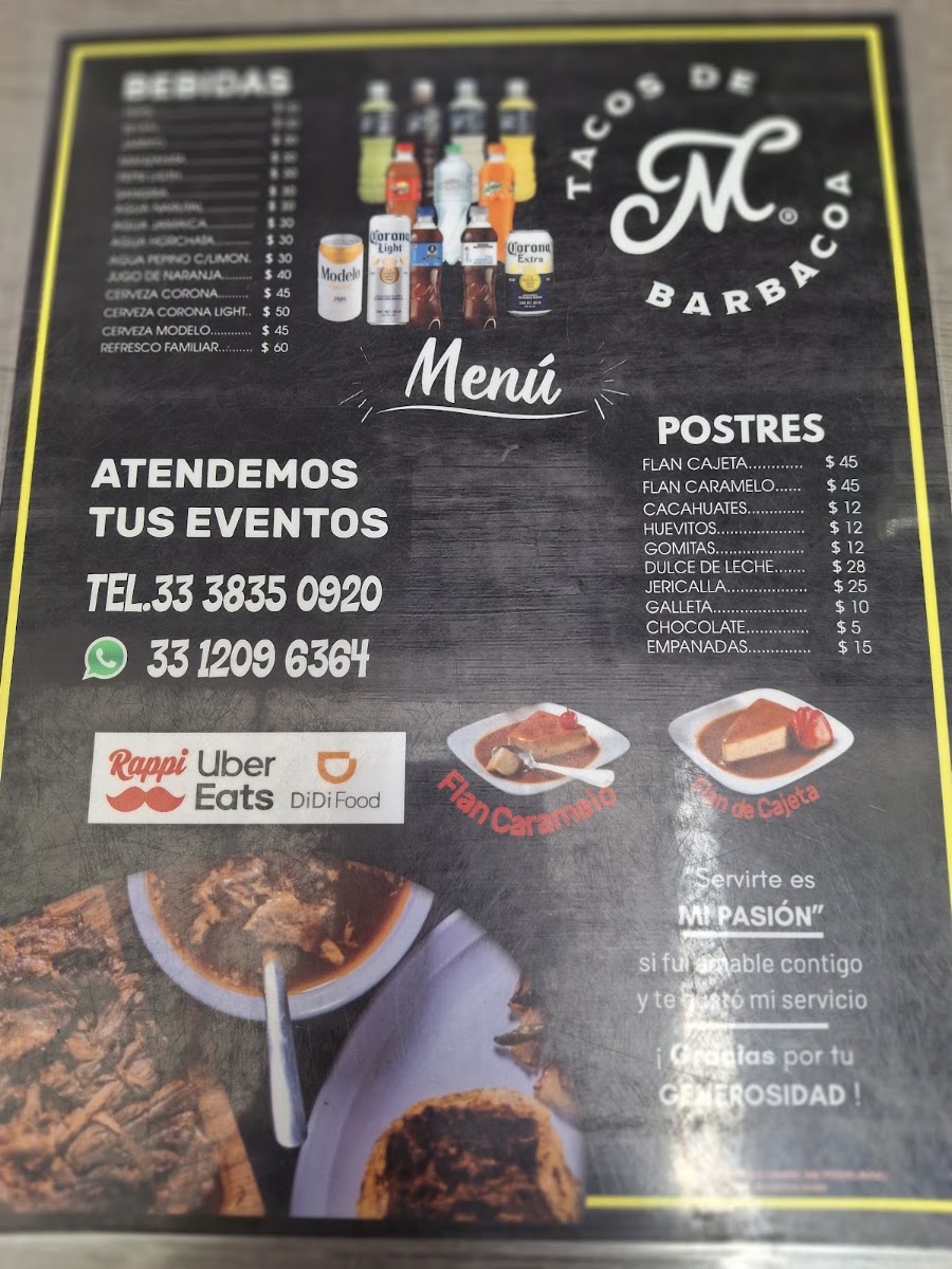 Tacos De Barbacoa Mc - La Calma Menu Photo 4