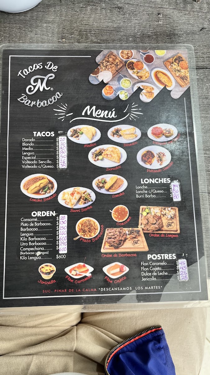Tacos De Barbacoa Mc Menu Photo 2