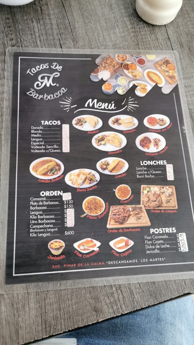 Tacos De Barbacoa Mc Menu Photo 4