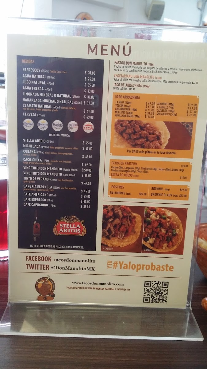 Tacos Don Manolito Menu Photo 10
