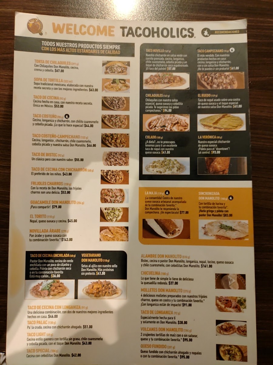Tacos Don Manolito Menu Photo 3