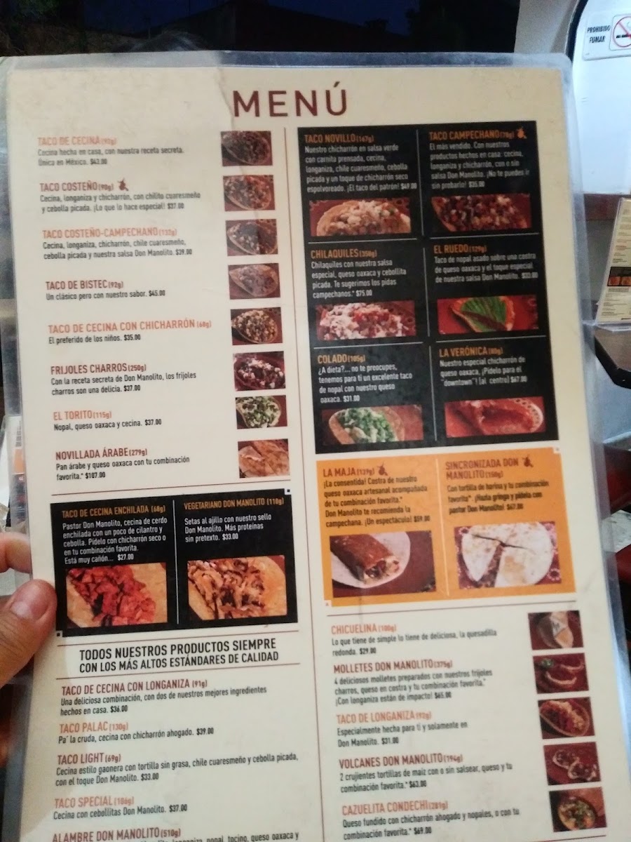 Tacos Don Manolito Menu Photo 6