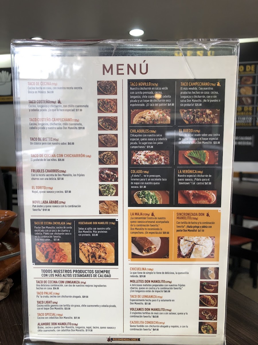 Tacos Don Manolito Menu Photo 8