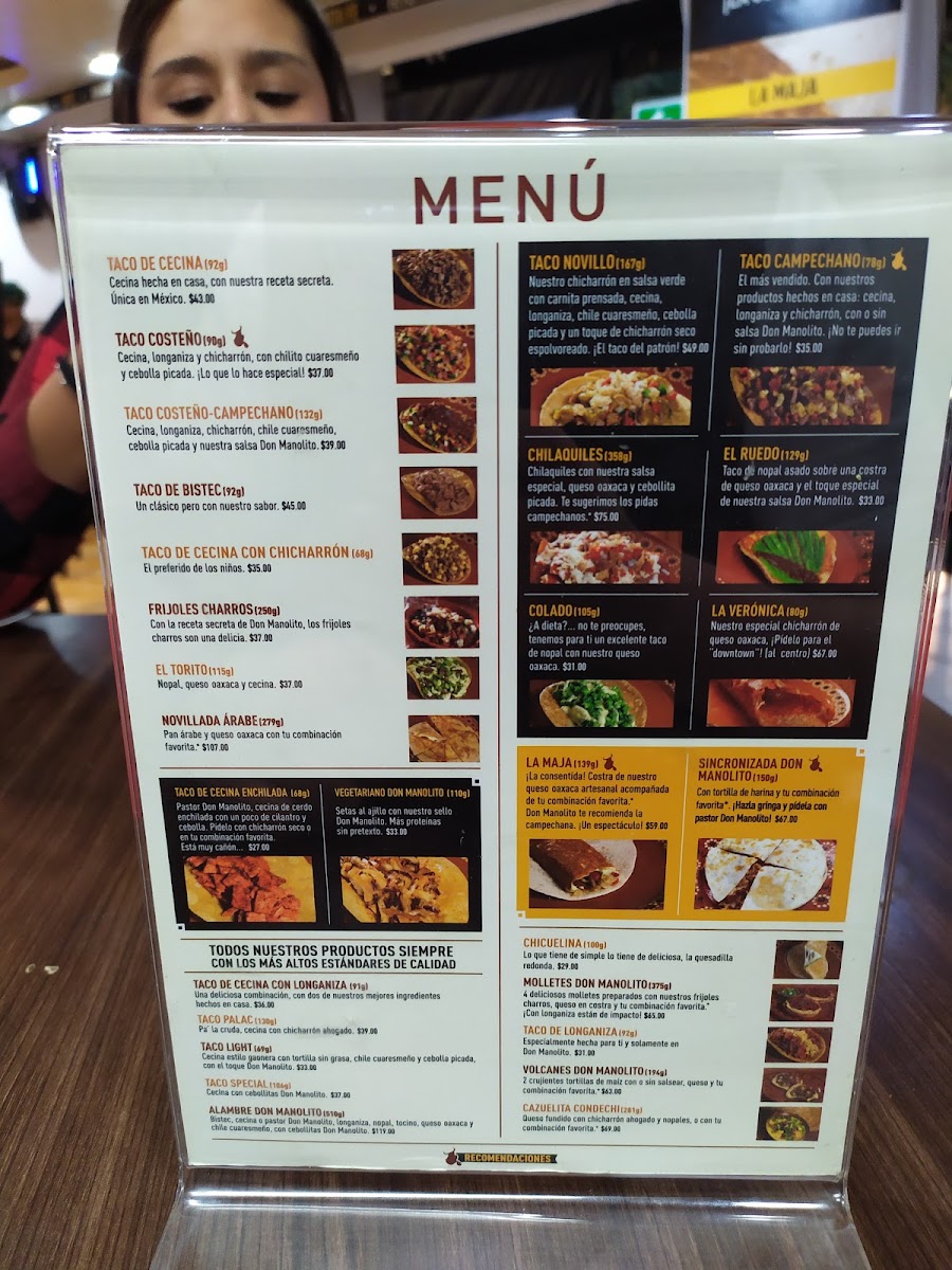 Tacos Don Manolito Menu Photo 9