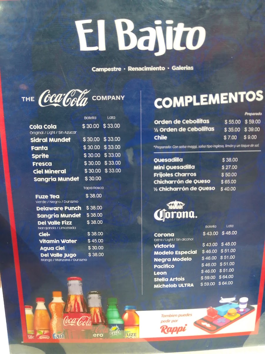 Tacos El Bajito Menu Photo 4