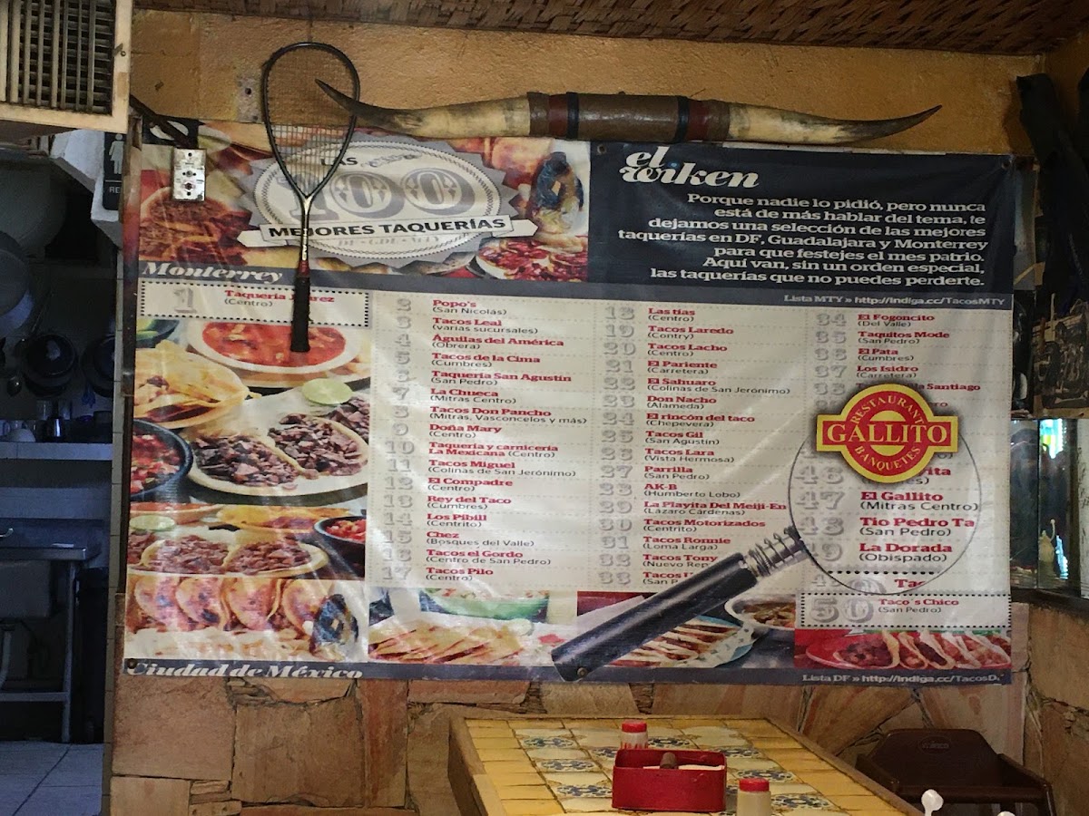 Tacos Gallito Menu Photo 2