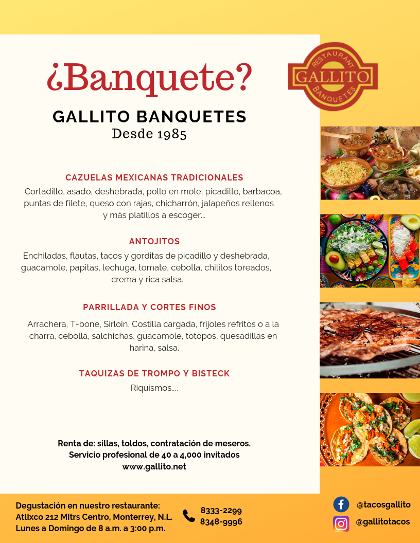 Tacos Gallito Menu Photo 4