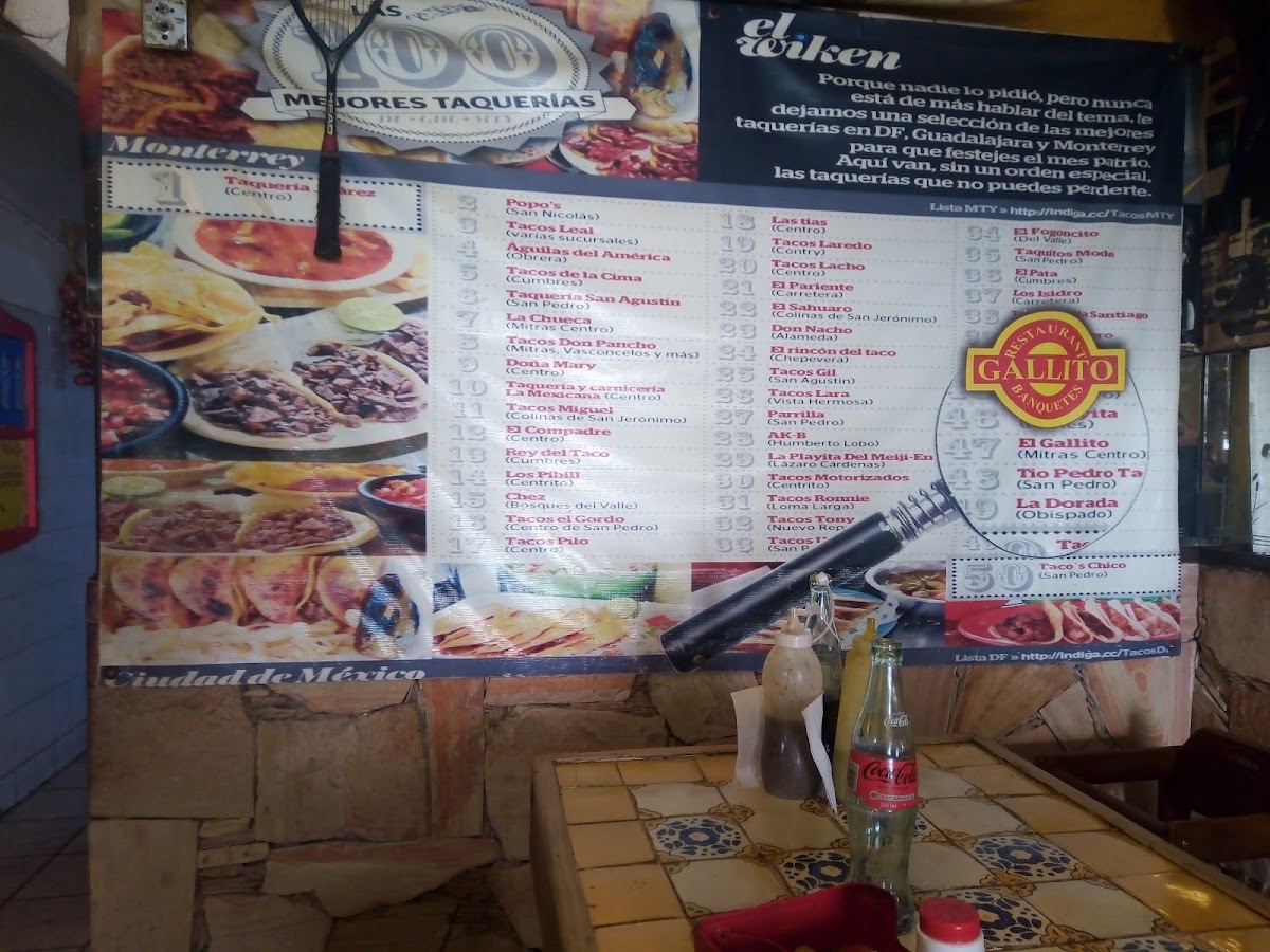 Tacos Gallito Menu Photo 7