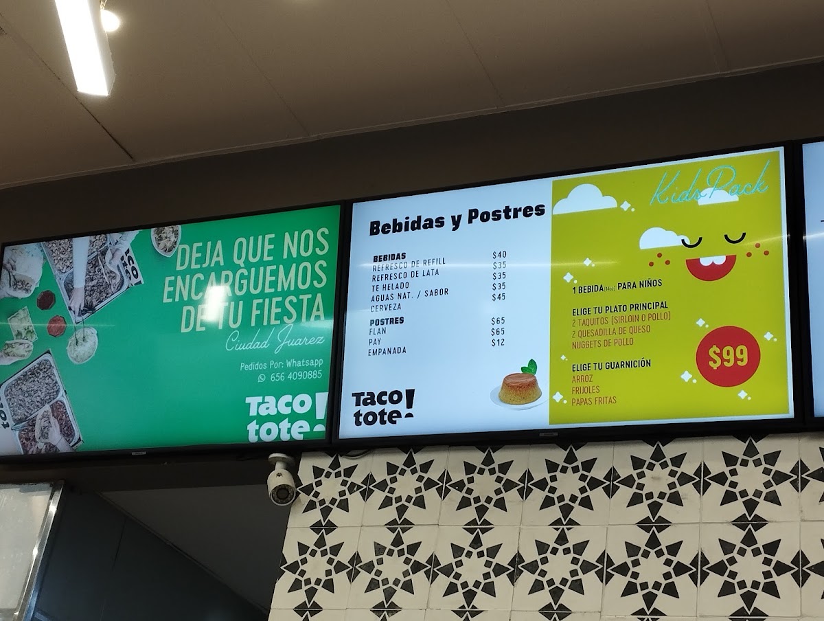 Tacotote Menu Photo 7