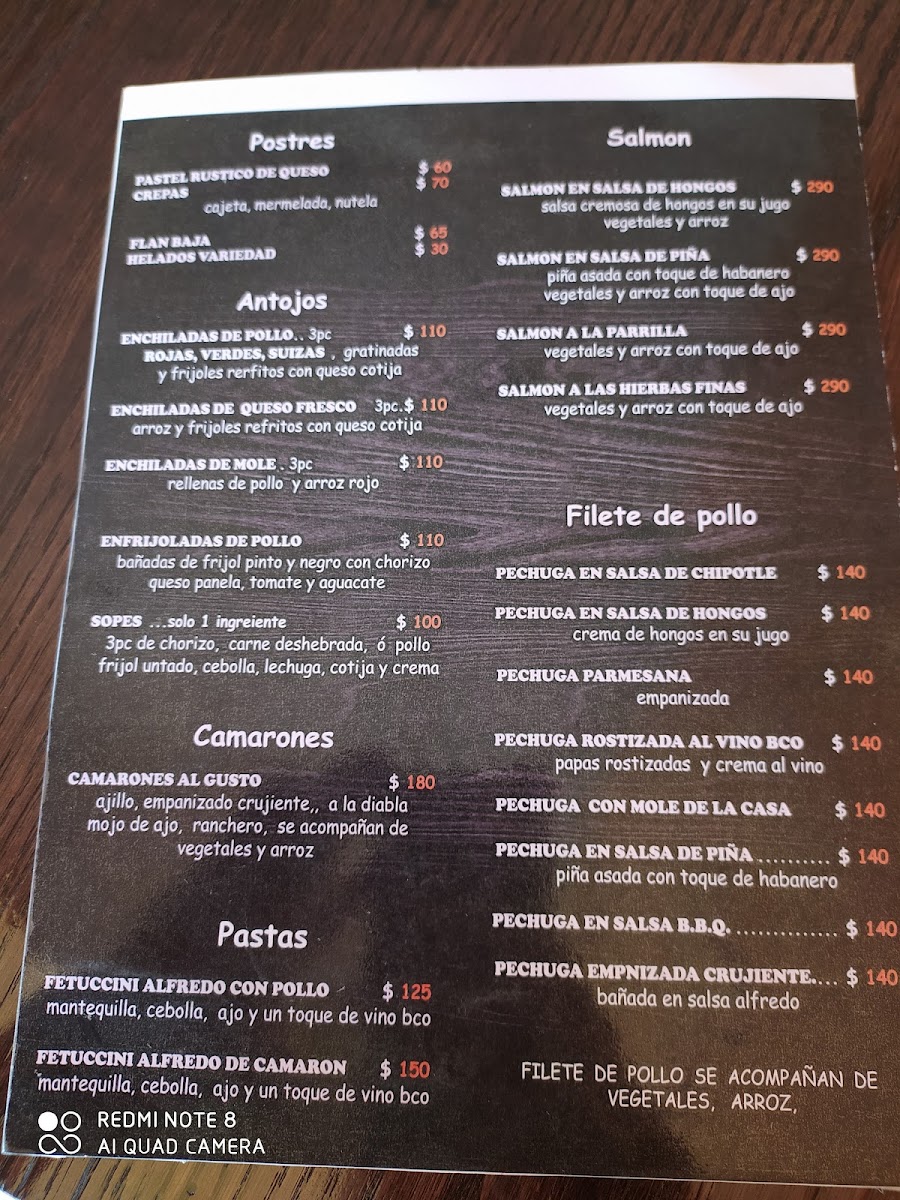 TajaL Menu Photo 2