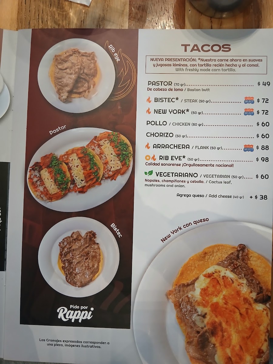 Taquearte Moliere Menu Photo 3