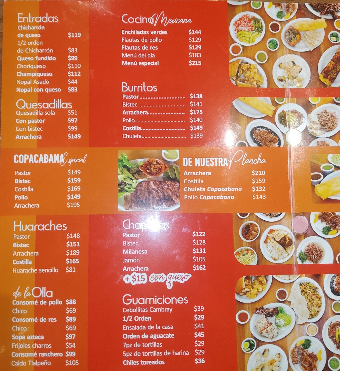 Taqueria Brasil Copacabana (Vertiz) Menu Photo 3