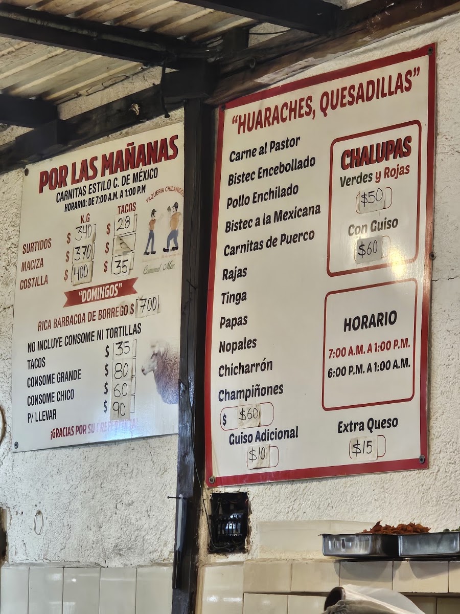 Taqueria Chilangos Menu Photo 2