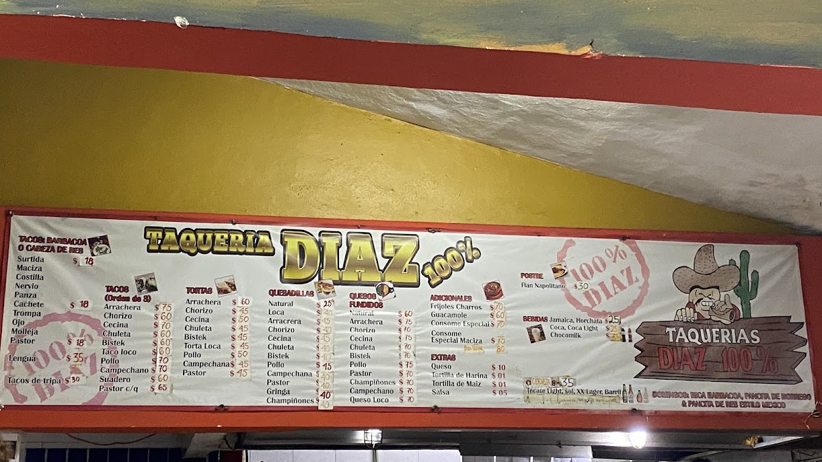 Taqueria Diaz Menu Photo 9