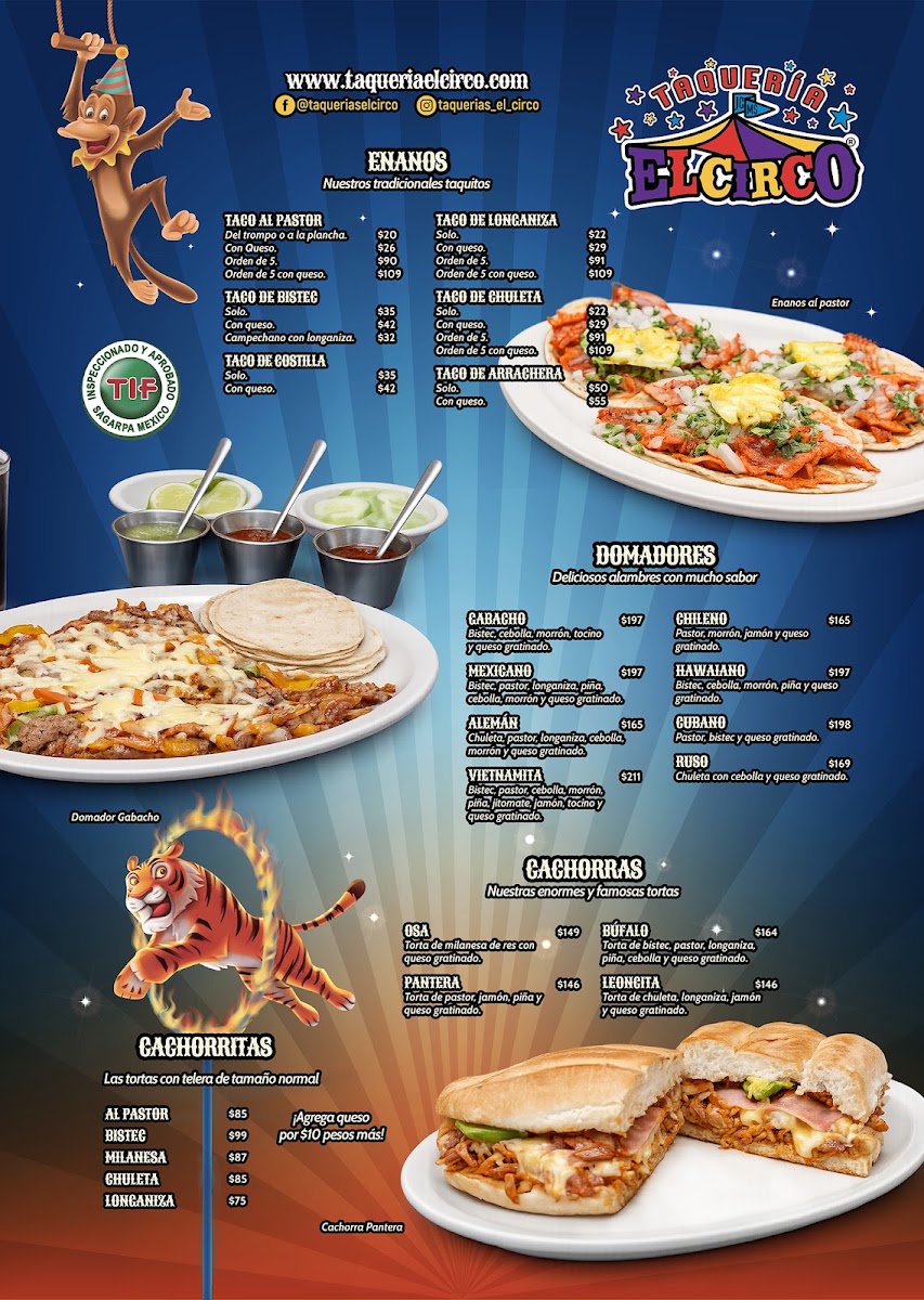 Taqueria El Circo Menu Photo 2