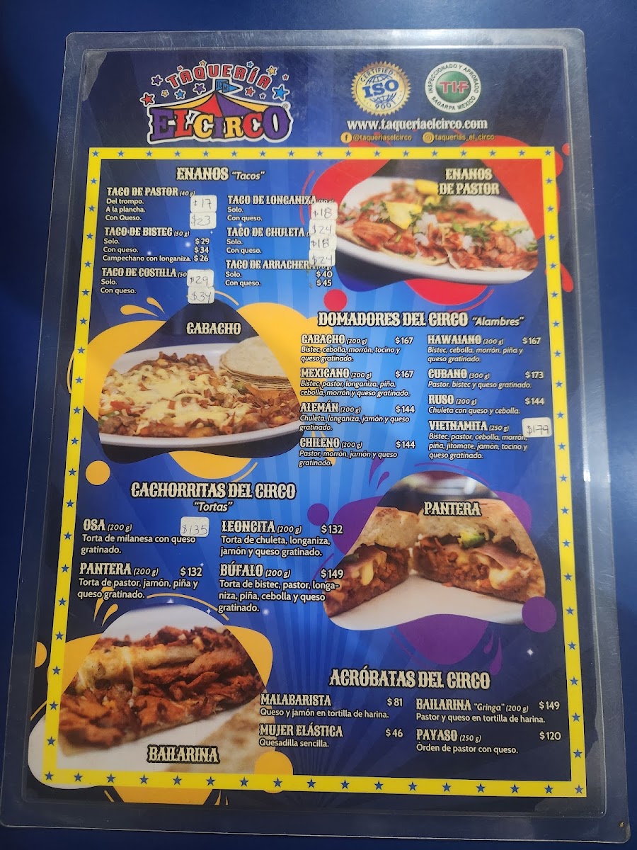 Taqueria El Circo Menu Photo 4