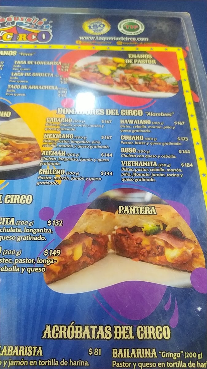 Taqueria El Circo Menu Photo 8