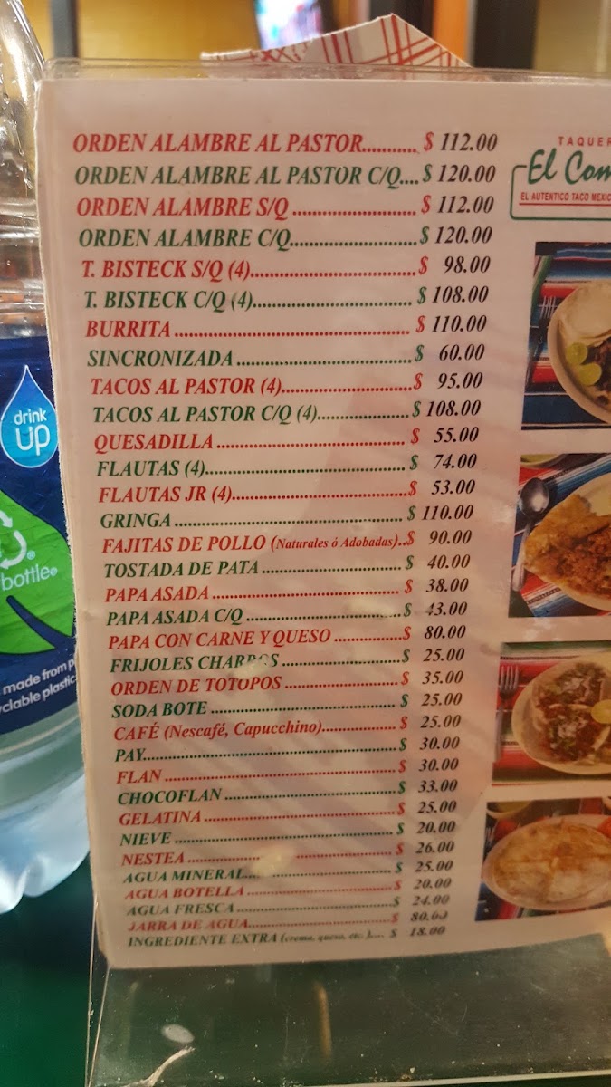 Taqueria El Cometa Menu Photo 9