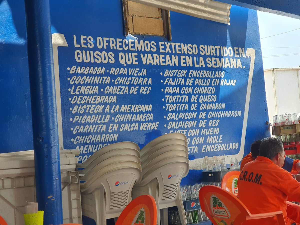 Taqueria 'El Güiri Güiri' Menu
