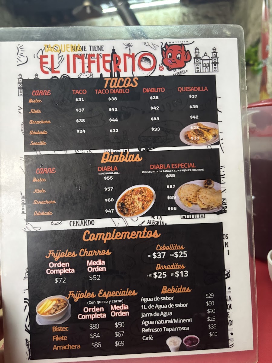 Taqueria El Infierno Centro Menu Photo 4