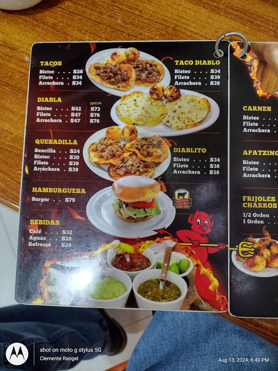 Taqueria El Infierno Centro Menu Photo 5