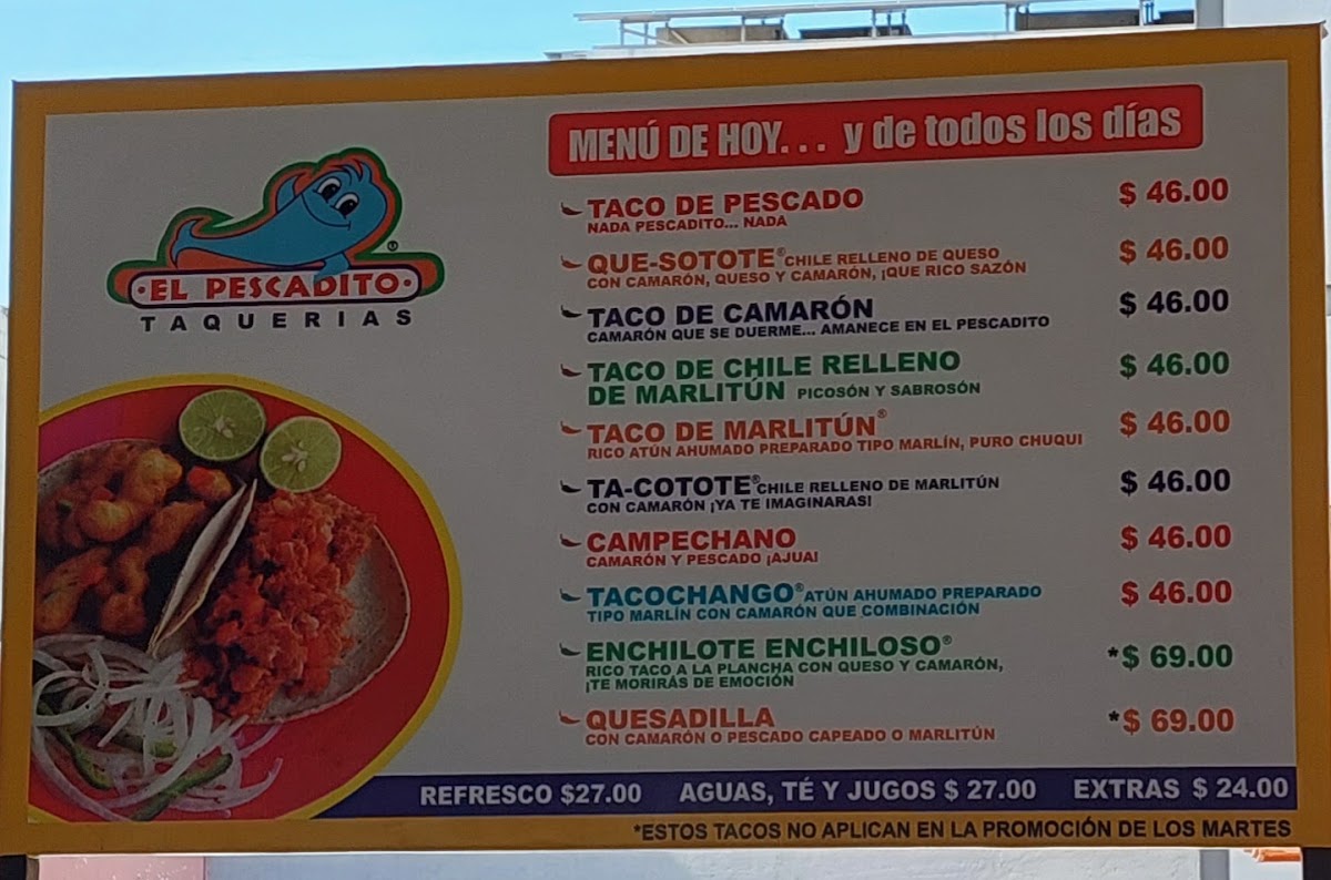 Taqueria El Pescadito Menu Photo 2