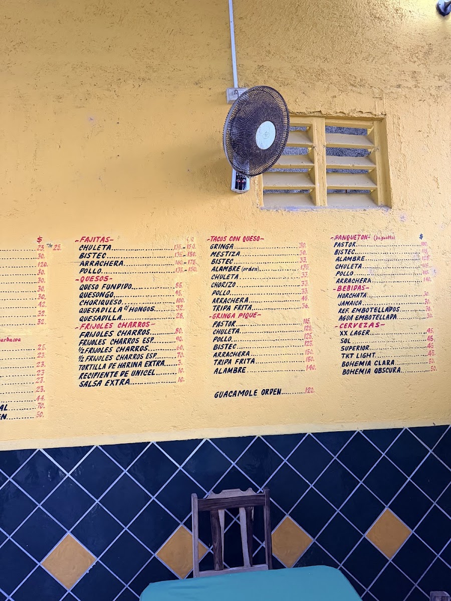 Taqueria El Pique Menu Photo 5