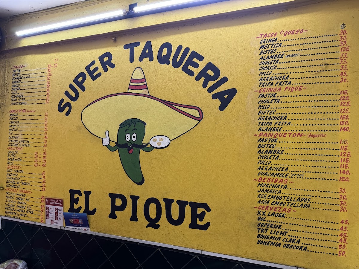 Taqueria El Pique Menu Photo 9