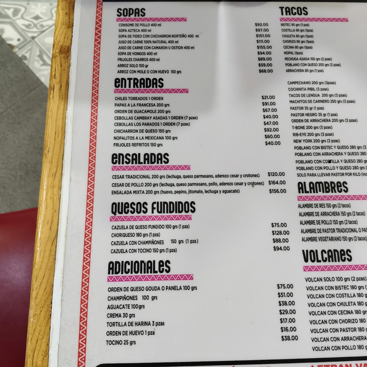 Taqueria Los Parados Universidad Menu Photo 5