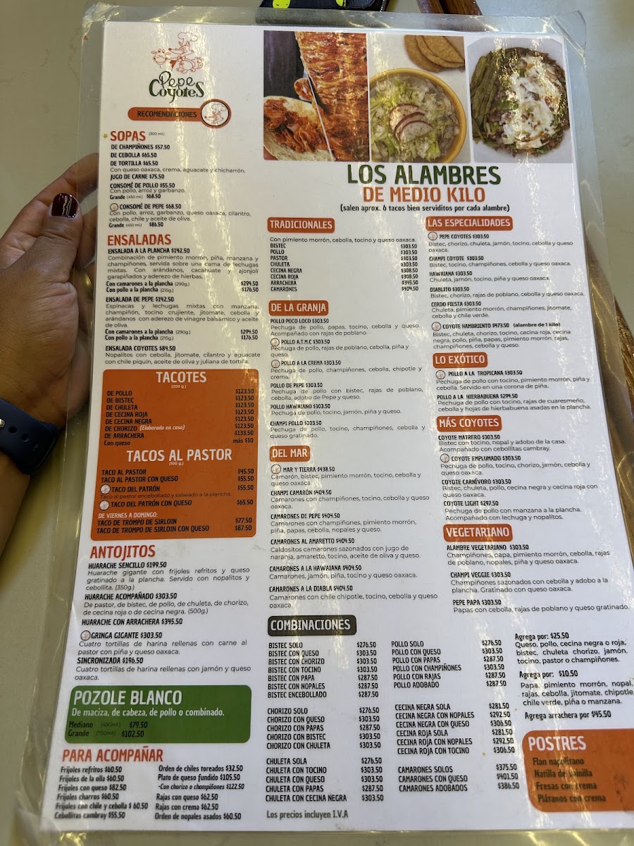 Taqueria Pepe Coyotes Coyoacan Menu Photo 6