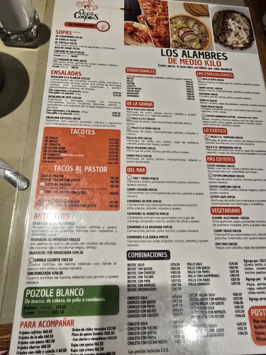 Taqueria Pepe Coyotes Coyoacan Menu Photo 9