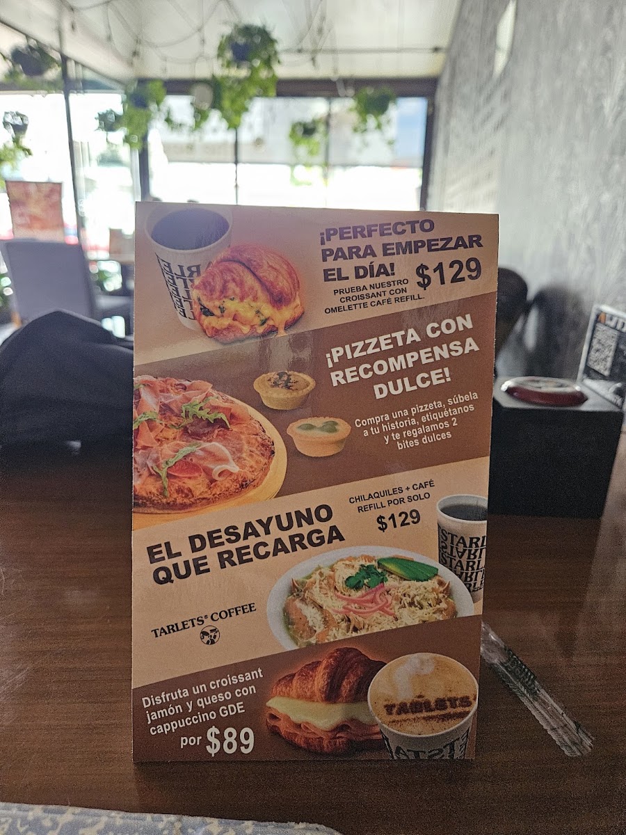 Tarlets Coffee Ánimas Menu Photo 3