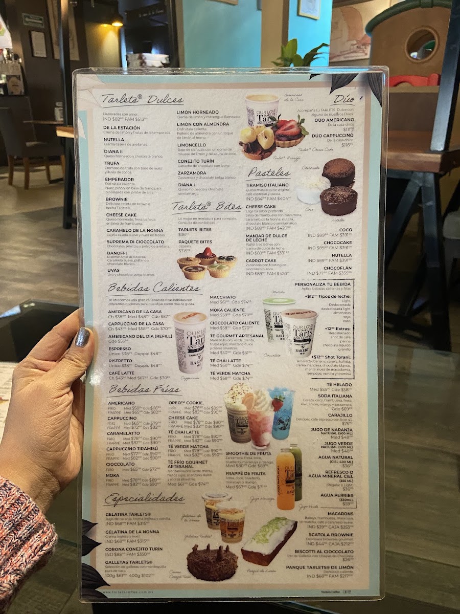 Tarlets Coffee Ánimas Menu Photo 4