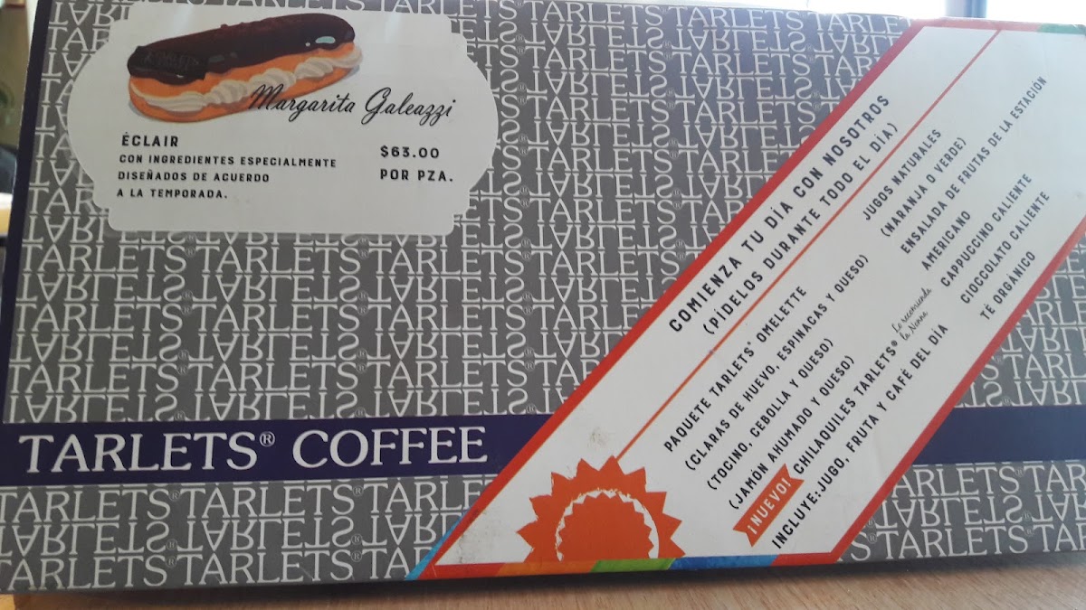 Tarlets Coffee Ánimas Menu Photo 5