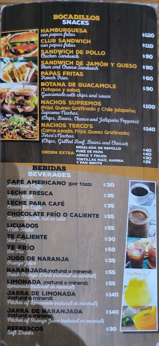 Tercos Pollitos Menu Photo 8