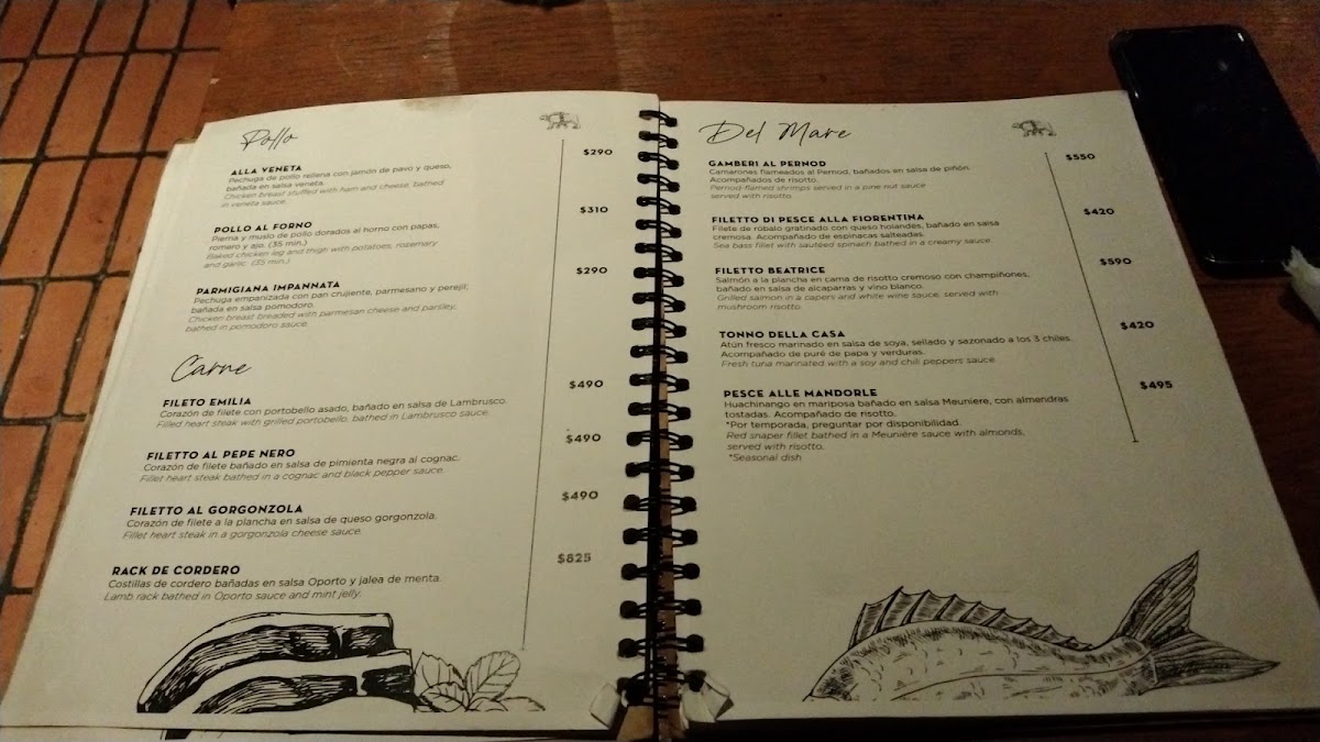 Terrazza Romana Menu Photo 2