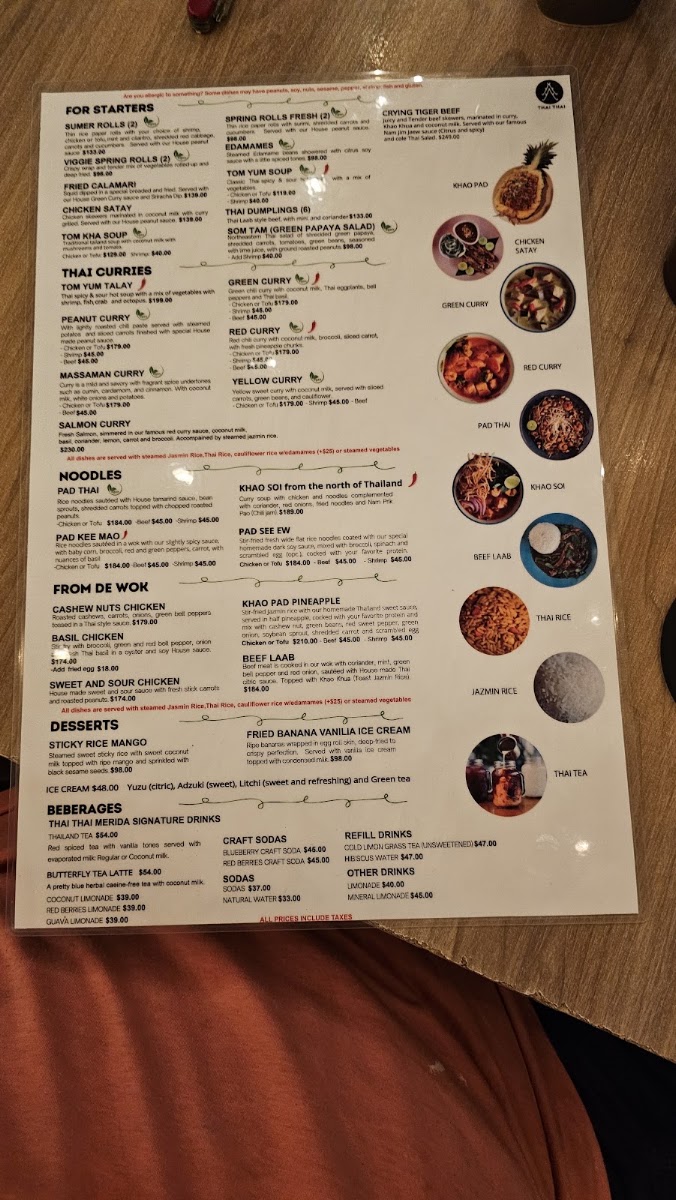 Thai Thai Menu Photo 10
