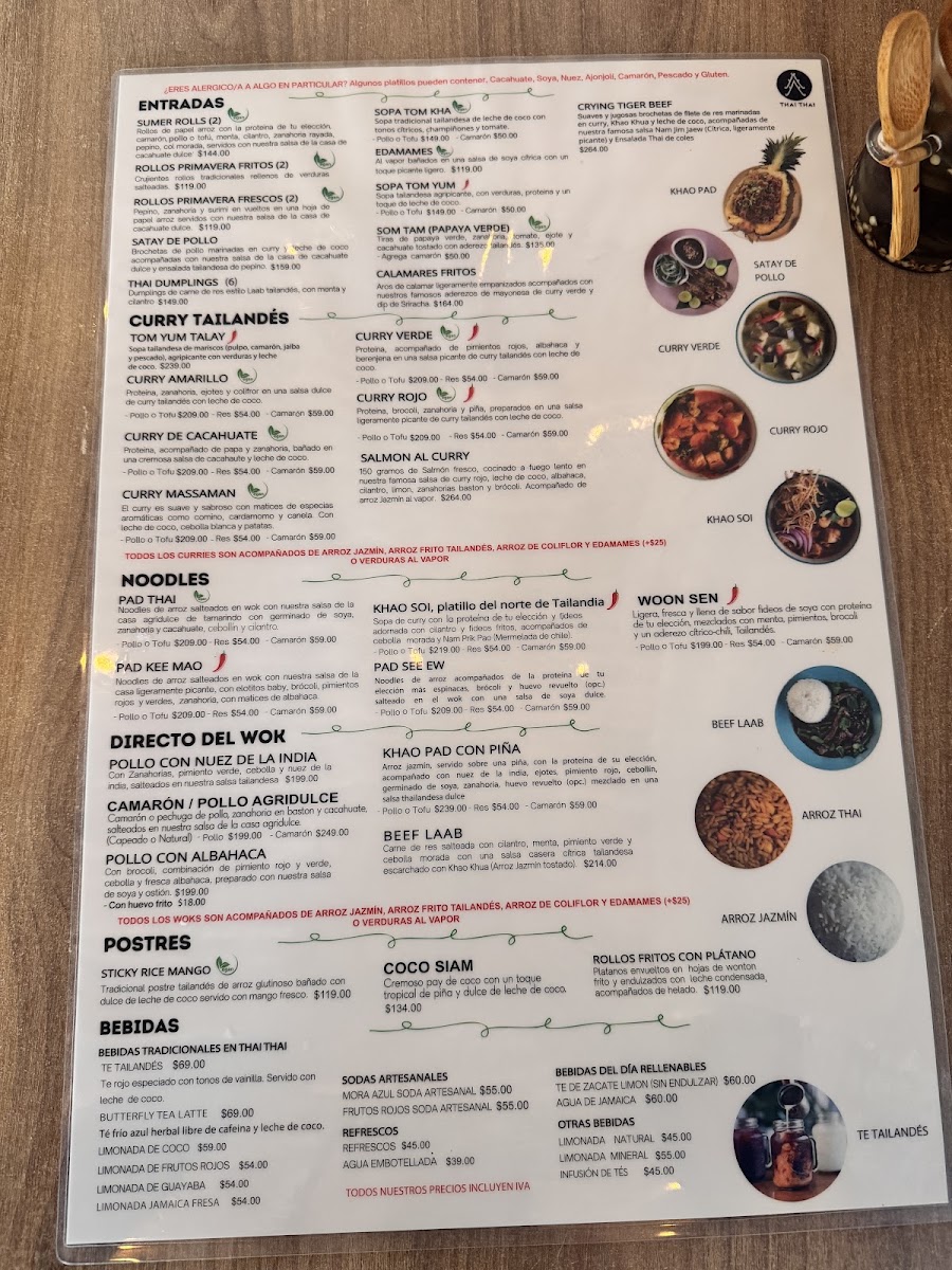 Thai Thai Menu Photo 2