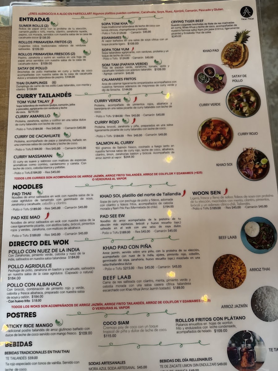 Thai Thai Menu Photo 6