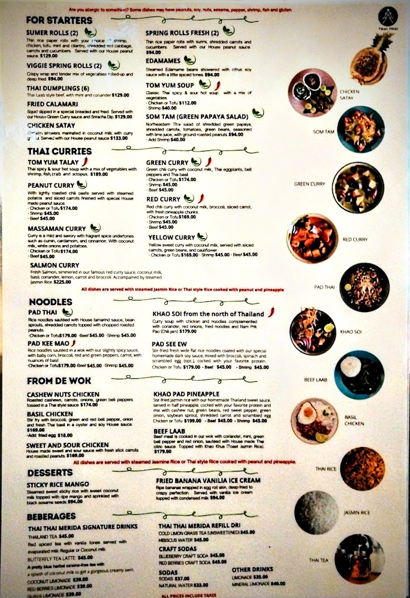 Thai Thai Menu Photo 9