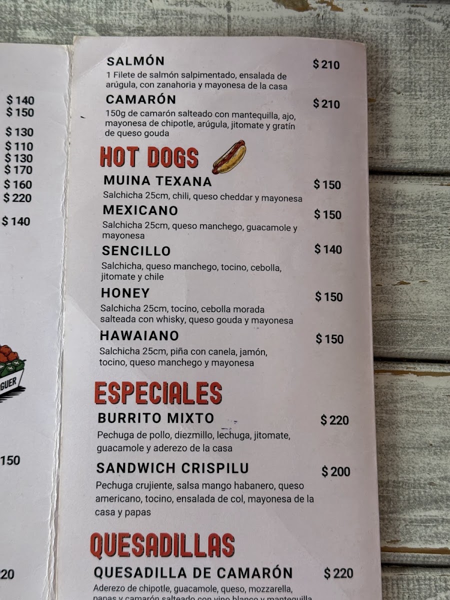 The Best Burger Mx Menu Photo 10