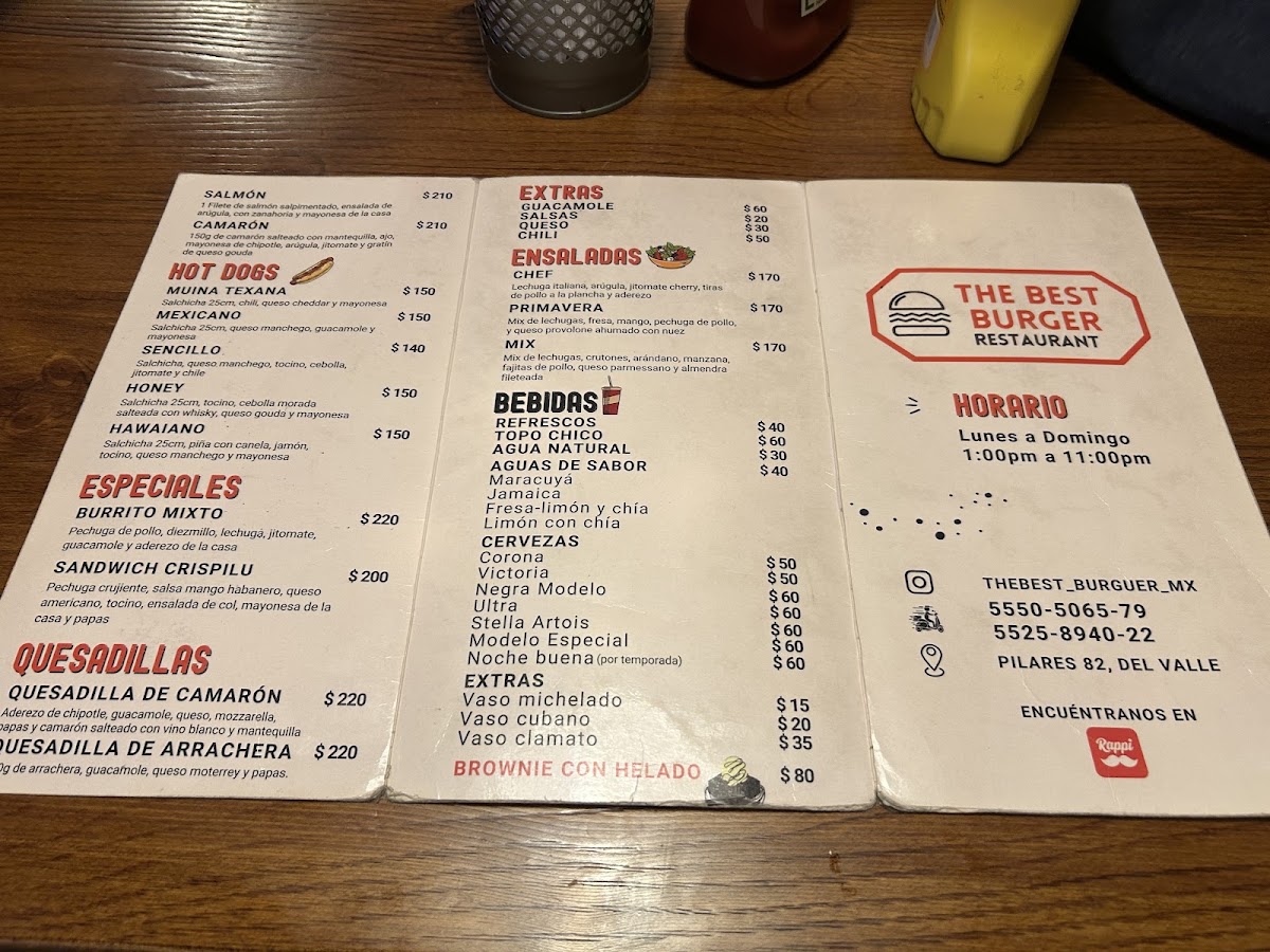 The Best Burger Mx Menu Photo 4