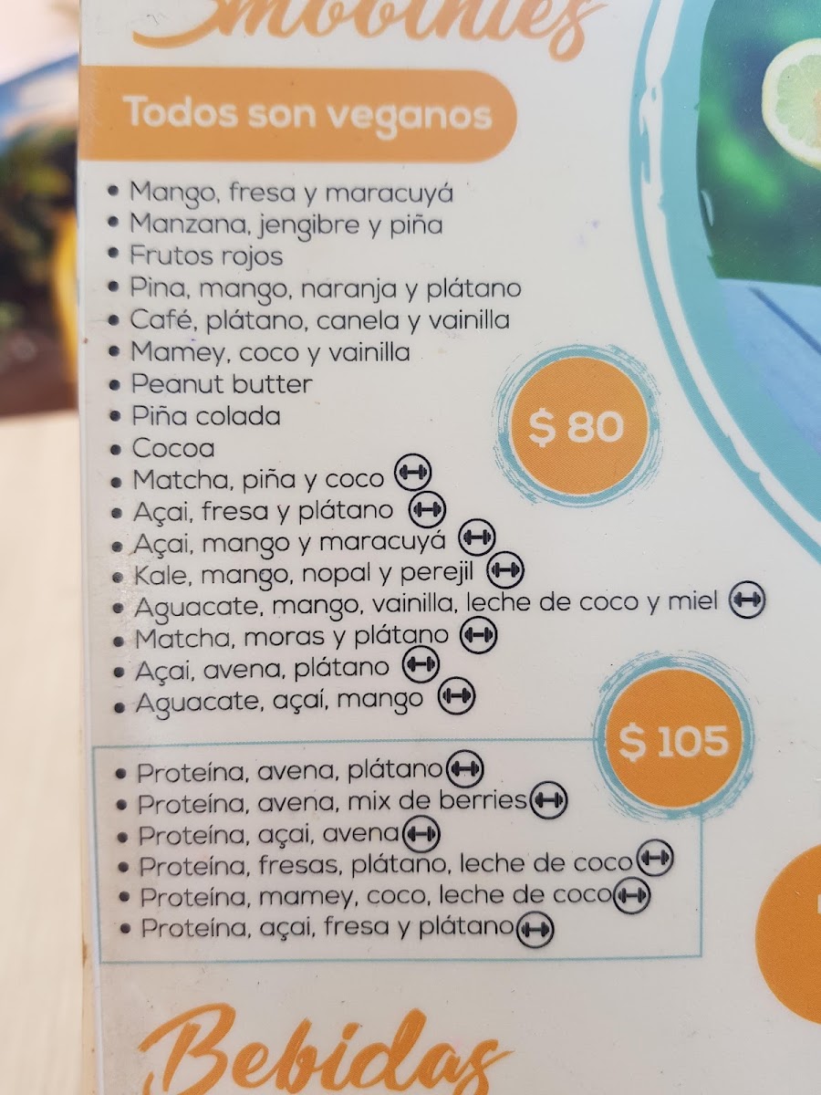 The Bowl Bar Menu Photo 8