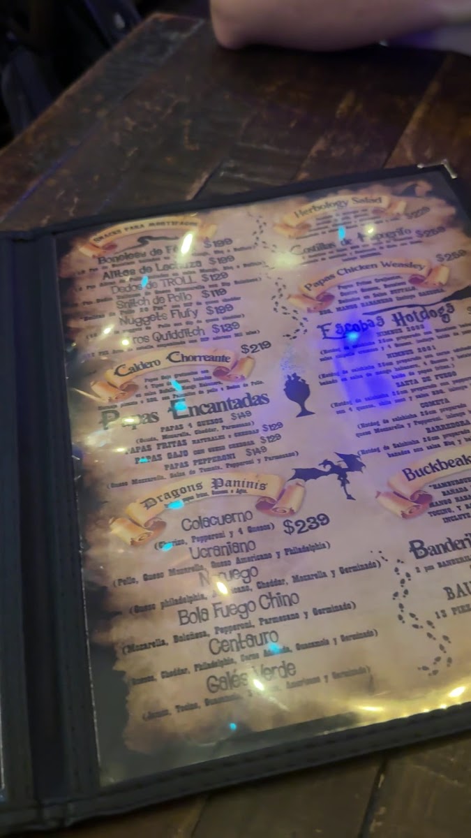The Cauldron Wizard’s Coffee Menu Photo 5