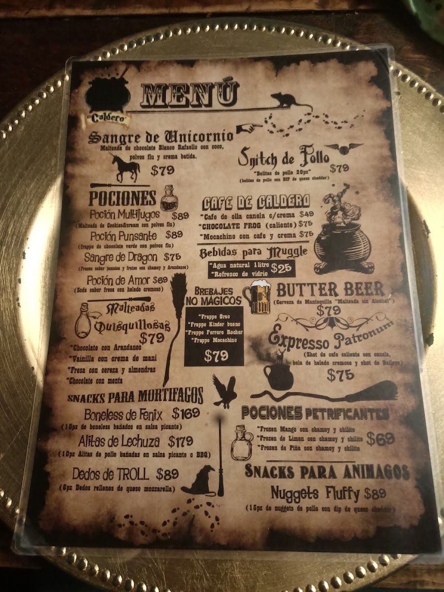 The Cauldron Wizard’s Coffee Menu Photo 6